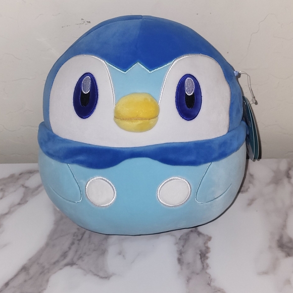 Original Squishmallows NWT 10in Pokemon Piplup The Penguin Plush Toy - Picture 2 of 8